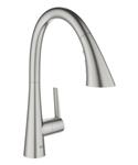 Keukenmengkraan GROHE Zedra C-Uitloop Triple Spray