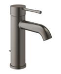Wastafelmengkraan GROHE Essence New S-Size M/Waste Hard Graphite Geborsteld