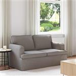 vidaXL Bank Taupe 144 x 80 x 85 cm Stof