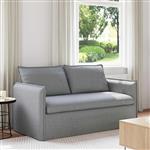 vidaXL Bank Lichtgrijs 156 x 82 x 85 cm Stof