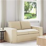 vidaXL Bank Crème 162 x 80 x 82 cm Stof