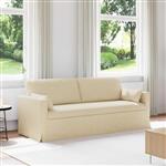 vidaXL Bank Crème 198 x 78 x 80 cm Stof