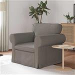 vidaXL Bank Taupe 95 x 82 x 80 cm Stof