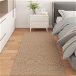 vidaXL Vloerkleden Moiré Rechthoekig AGIRA Naturel 150 x 80 cm