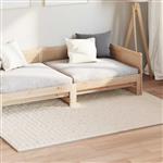 vidaXL Vloerkleden Rechthoekig SIROLO Beige 170 x 120 cm Polyester