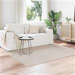 vidaXL Vloerkleden Vierkant FARO Crème 200 x 200 cm Polyester