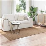 vidaXL Vloerkleden Moiré AGIRA Naturel 170 x 120 cm Polyester