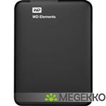 Western Digital Elements Portable 1TB Zwart