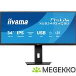 Iiyama ProLite XUB3493WQSU-B6 34  UltraWide Quad HD 120Hz IPS Monitor