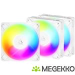 ARCTIC P12 Pro Reverse A-RGB White - 3 Pack