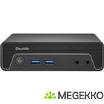 Shuttle Nano PC NE10N, Intel N 100, 1x HDMI, 1x DP, 6x USB, 1x LAN, ventilatorloos, 24/7 permanent g