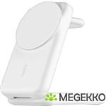 Belkin UltraCharge 25w Qi2 3in1 Magnetic Charger EU White Square Binnen