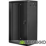 Lanberg WF01-6422-10B rack 22U Wandrek Zwart