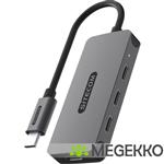 Sitecom USB-C to 4x USB-C 10Gbps Power Delivery Hub