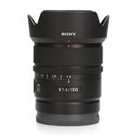 Sony E 15mm f/1.4 G