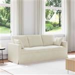 vidaXL Bank Crème 198 x 78 x 80 cm Fluweel