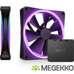 NZXT F140 RGB DUO - 140mm RGB Fan - Twin - Black