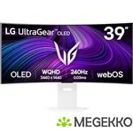 LG Ultragear 39GX90SA-W  39  Wide Quad HD 240Hz Curved OLED gaming monitor