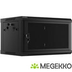 Lanberg WF01-6406-23B rack 6U Wandrek Zwart