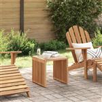 vidaXL Tuin Bijzettafel Bruin 45 x 42,5 x 45 cm Massief Teakhout