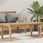 vidaXL Salontafel Bruin 110 x 55 x 45 cm Massief Teakhout