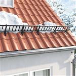 vidaXL Dak sneeuwbeugel 1200 x 2,5 x 20 cm Staal