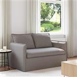 vidaXL Bank Taupe 195 x 82 x 85 cm Stof