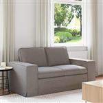 vidaXL Bank Taupe 162 x 80 x 82 cm Stof