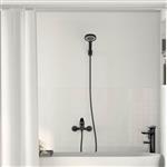 vidaXL Doucheset Zwart G 1 / 2 inch