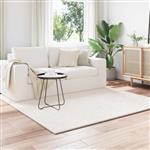 vidaXL Vloerkleden Vierkant SIROLO Crème 200 x 200 cm Polyester