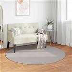 vidaXL Vloerkleden Rond LUGO Crème Ø 200 CM Polyester