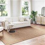 vidaXL Vloerkleden Moiré AGIRA Naturel 340 x 240 cm Polyester