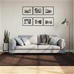 vidaXL Medium pile zachte en wasbare tapijt HUARTE Bruin 230 x 160 cm