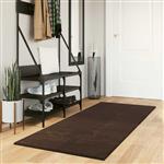 vidaXL Medium pile zachte en wasbare tapijt HUARTE Bruin 200 x 80 cm