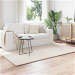 vidaXL Vloerkleden Rechthoekig SIROLO Crème 200 x 140 cm Polyester