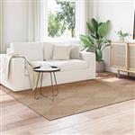 vidaXL Vloerkleden Vierkant AGIRA Naturel 120 x 120 cm Polyester