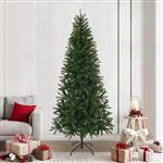 vidaXL Kunstkerstboom met standaard Groen 240 cm PVC, PE en staal