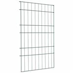 vidaXL Vijverhekken Set 8 pcs Groen 50 x 80 cm Staal
