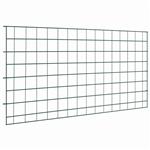 vidaXL Vijverhekken Set 5 pcs Groen 100 x 50 cm Staal