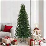 vidaXL Kunstkerstboom met standaard Groen 180 cm PVC, PE en staal