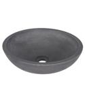 Waskom Differnz Hura L Beton 28 Cm Donkergrijs