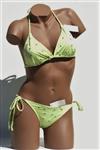 Trendy Pistachegroene Bikini met Pareo - Nieuw