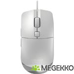 CHERRY XTRFY M50 Wit/Zilver Gaming Muis