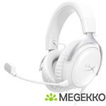HyperX Cloud III Bedrade Gaming Headset in wit