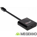 CLUB3D Mini DisplayPort 1.2 to HDMI 2.0 UHD Active Adapter