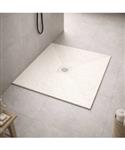 Douchebak BWS Stonelle Antislip Composiet 90x90x3 cm Inkortbaar Beige
