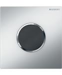 Bedieningsplaat Geberit Type 10 Met Batterijvoeding Round Easy To Clean Mat Chroom