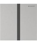 Bedieningsplaat Geberit Type 40 Met Batterijvoeding Sqaure Easy To Clean Geborsteld RVS