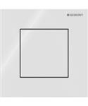 Bedieningsplaat Geberit Type 40 Pneumatisch Sqaure Wit