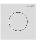 Bedieningsplaat Geberit Type 40 Pneumatisch Round Mat Wit